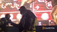 LeBron James a dueto con Bad Bunny en concierto