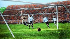 El 30 de julio de 1930 fue la final del Mundial de Uruguay entre los anfitriones y Argentina. El 4-2 lo anotó Héctor Castro.
