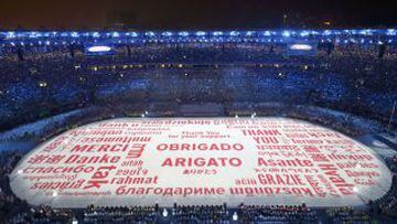 Riveros lideró a Chile en la ceremonia de Clausura