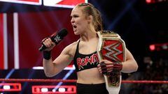 Rousey se alej&oacute; de los encordados de la compa&ntilde;&iacute;a de Vince McMahon tras perder el cintur&oacute;n de campeona de Raw frente a Becky Lynch en WrestleMania 35.