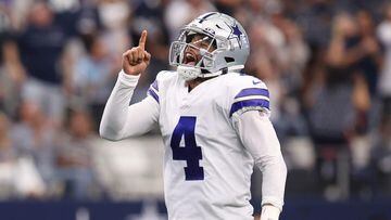 Prescott's practice limited, questionable for Vikings game