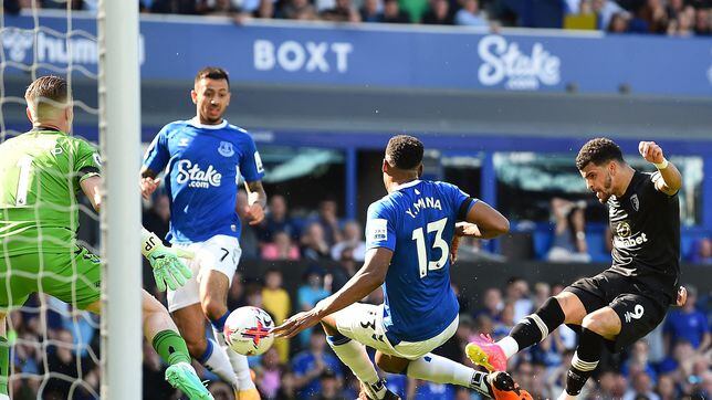 Everton evita el descenso en la despedida de Yerry Mina