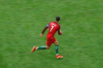 Portugal’s Cristiano Ronaldo in action