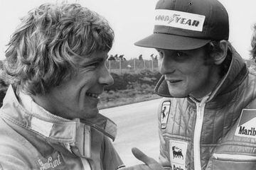 Niki Lauda enjoyed a great rivalry and friendlship with James Hunt