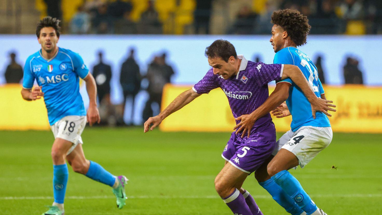 Yerry Mina e Fiorentina sono state eliminate dalla Supercoppa Italiana
