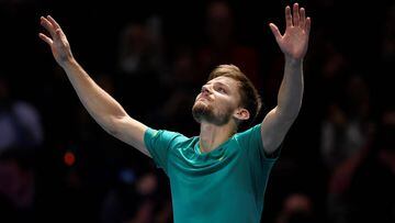 Sorpresón: Goffin gana a Federer y jugará la final del Masters