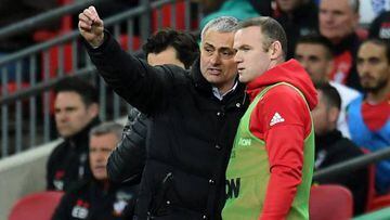 José Mourinho and Rooney