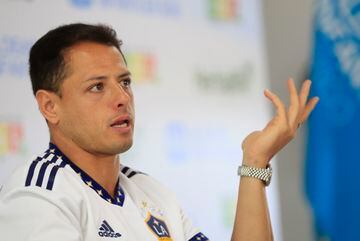 Javier "Chicharito" Hernández making a decent living with LA Galaxy.