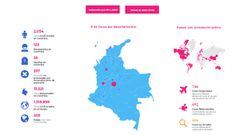 Mapa de casos y muertes por coronavirus por departamento en Colombia: hoy, 8 de abril