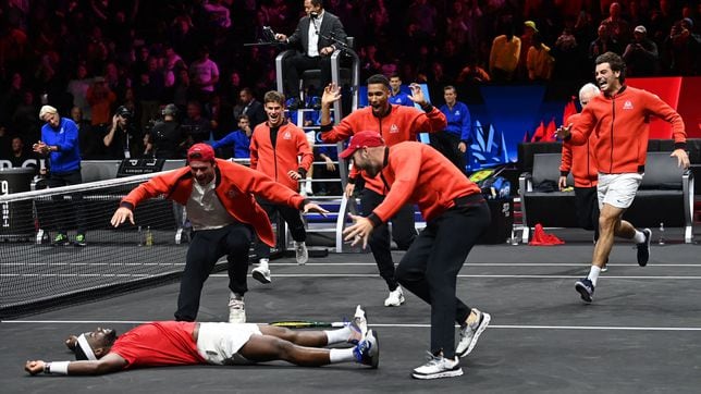 Tiafoe le gana a Tsitsipas en el súper 'tie break' y da el primer título de  la Laver Cup al equipo Resto del Mundo