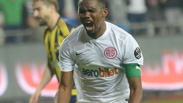 Eto'o suspended by Turkish club after racism remarks