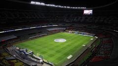 Soccer Football - Mexico - Liga MX - America v Monterrey - Estadio Azteca, Mexico City, Mexico - February 3, 2024 General view inside the stadium before the match REUTERS/Henry Romero