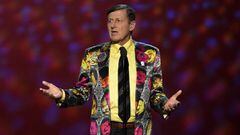 LOS ANGELES, CA - JULY 13: Honoree Craig Sager accepts the Jimmy V Award for Perserverance onstage during the 2016 ESPYS at Microsoft Theater on July 13, 2016 in Los Angeles, California.   Kevin Winter/Getty Images/AFP == FOR NEWSPAPERS, INTERNET, TELCOS &amp; TELEVISION USE ONLY == PUBLICADA 16/12/16 NA MA32 2COL