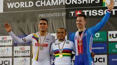 Fabián Puerta, medalla de Plata en Mundial de ciclismo de pista
