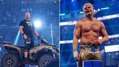 Stone Cold Steve Austin y Cody Rhodes, en WrestleMania 38