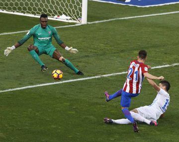 Summer signing Gameiro scored Atlético's two other goals in a 4-2 win