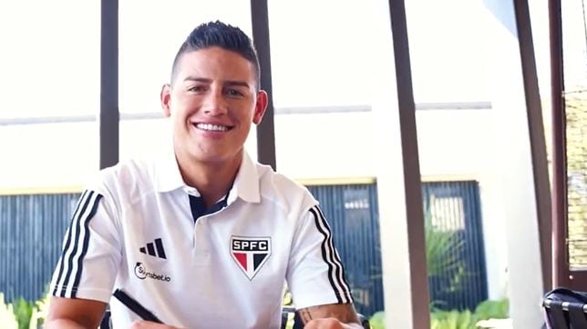 James Rodríguez es nuevo jugador de Sao Paulo