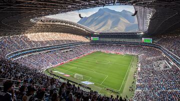Estadio BBVA Bancomer, home to Liga MX outfit CF Monterrey