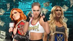Las luchadoras mejor pagadas de la WWE