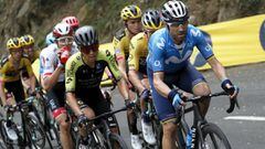 Esteban Chaves durante una etapa de La Vuelta a Espa&ntilde;a.