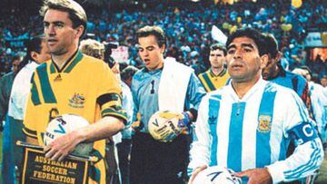 Argentina se cruzó a Graham Arnold en el repechaje del 93