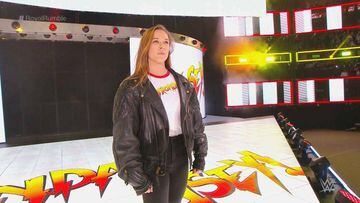 Ronda Rousey hace su primera aparición como luchadora de la WWE