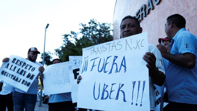 The United States alerts its citizens in Quintana Roo for attacks by taxi drivers on Uber users