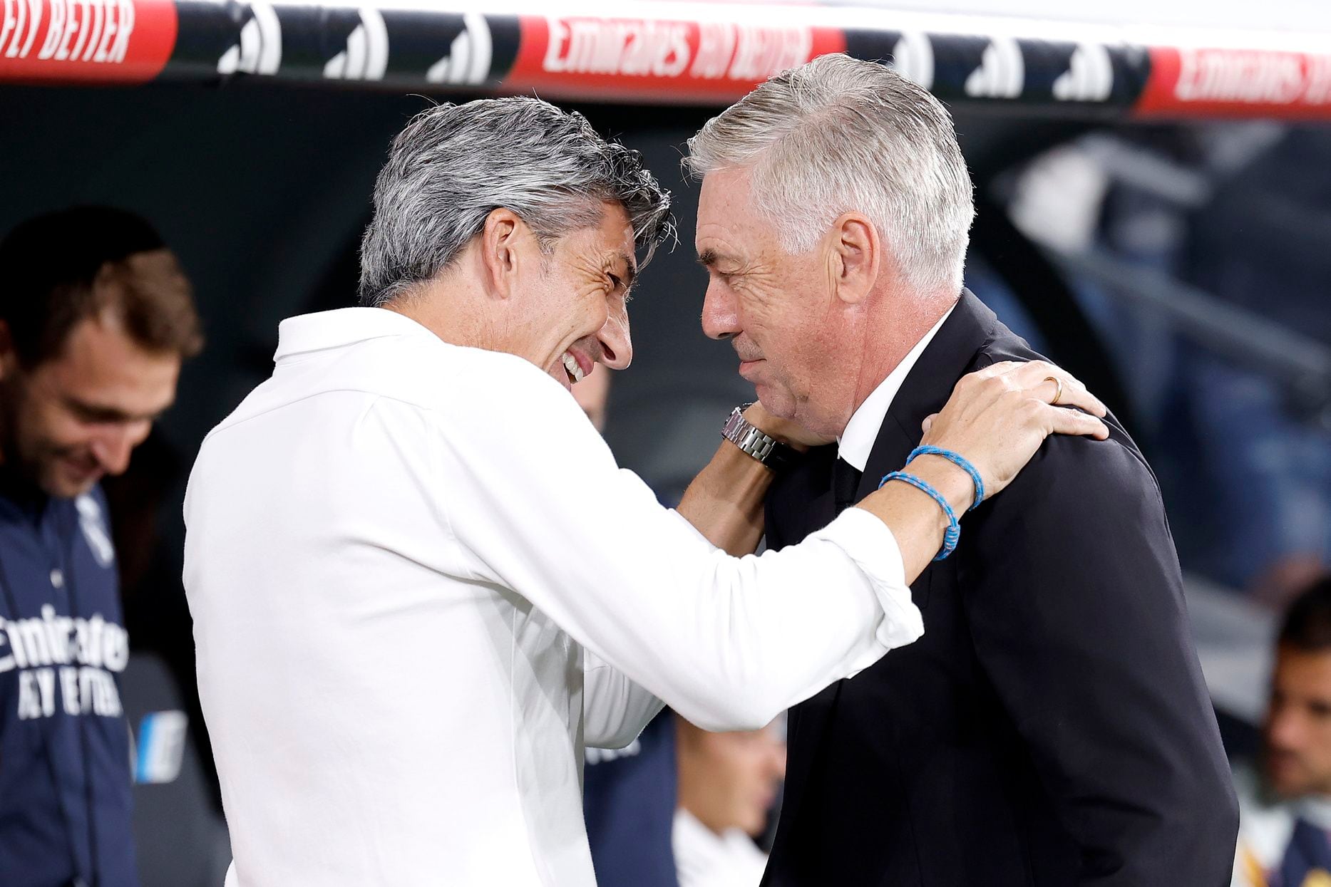 Carlo Ancelotti's post-match comments on their way