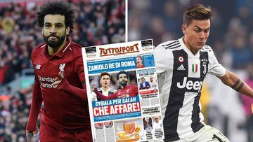 El sueño dorado de la Juventus: Dybala y 50 'kilos' por Salah