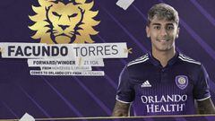 Orlando City anunci&oacute; el fichaje del atacante uruguayo Facundo Torres. 