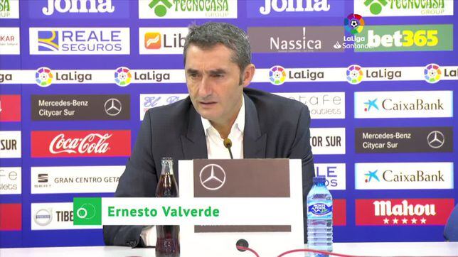 Valverde sobre Dembelé: "Le he dejado fuera por precaución"