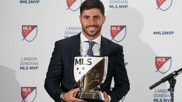El futbolista espa&ntilde;ol fue elegido como el MVP de la temporada en la MLS