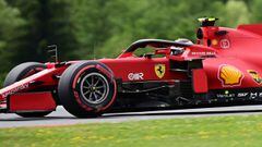Carlos Sainz (Ferrari SF21). Spielberg, Austria. F1 2021.