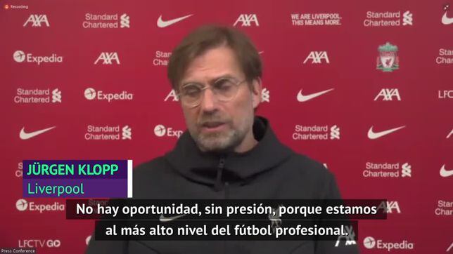Klopp: "En el partido contra el Madrid hicimos todo lo contrario"