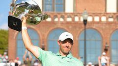 Rory McIlroy won his third FedEx Cup Tour Championship on Sunday at East Lake Golf Course. With the win he took home the largest prize in PGA history.