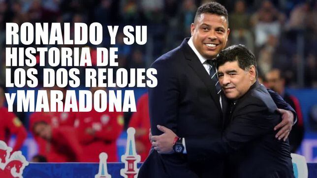 La emotiva anécdota de Ronaldo con Maradona