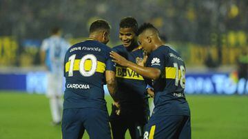 Barrios, Fabra y Cardona regresan a entrenar con Boca Juniors