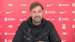 El técnico alemán volvió a tener unas palabras con Luis Díaz y su adaptación al Liverpool