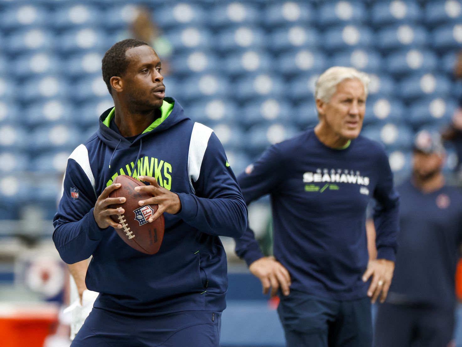 Geno Smith is ready for the QB battle vs Drew Lock 