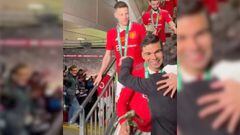 El increíble gesto de Casemiro y el Manchester United con un aficionado