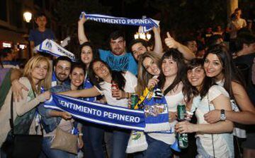 Scenes of jubilation as Leganés secure promotion to LaLiga