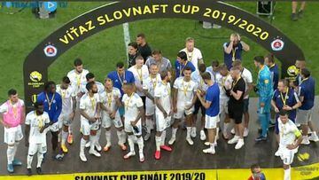 El Slovan Bratislava, campeón de Copa tras superar al Ruzomberok