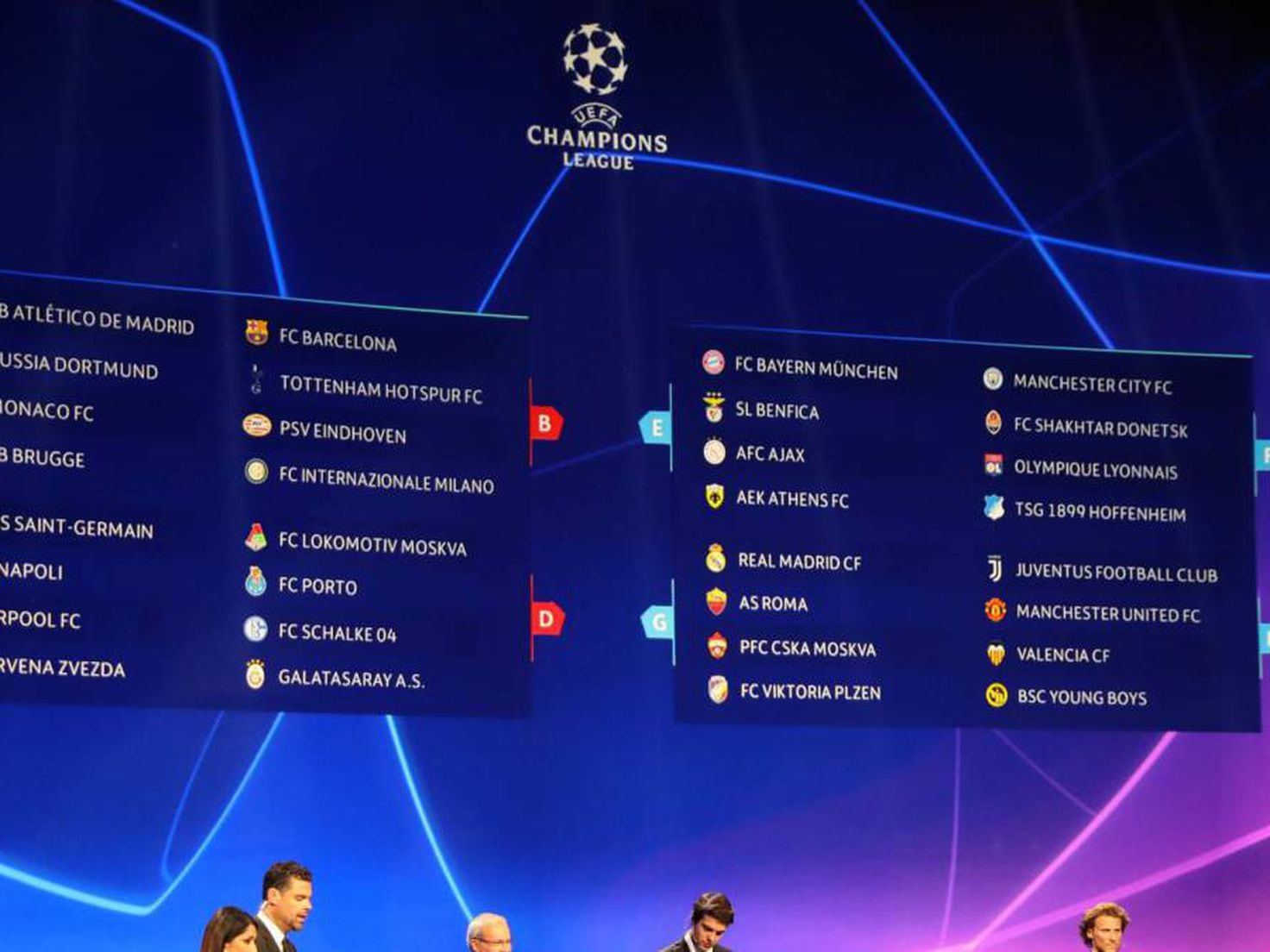 Uefa Champions League 2018/19 groups and award winners - AS USA