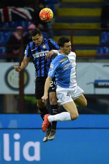 Murillo fue uno de los más destacados en la defensa del Inter 