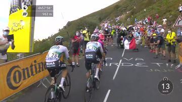 Daniel Martínez gana la etapa reina del Tour en El Puy Mary