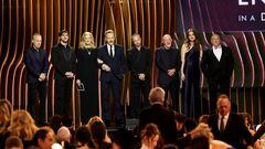 Cast of Breaking Bad stand on stage during the 30th Screen Actors Guild Awards, in Los Angeles, California, U.S., February 24, 2024. REUTERS/Mario Anzuoni