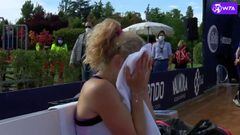 La magia total del deporte: Lagrimas tras batir a Serena