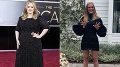 Adele, aplaudida por su gran cambio físico y por un duro 'zasca' a un seguidor