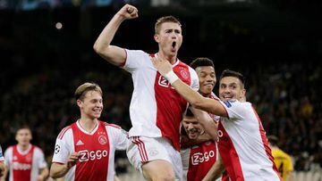 Ajax gole&oacute; al Lille en la jornada 1 de Champions League