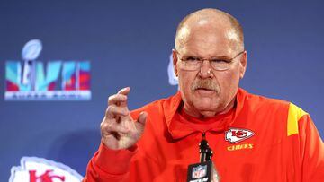 Kansas City Chiefs coach Andy Reid took his first NFL head coach job with Super Bowl opponents Philadelphia Eagles in the 1990s.